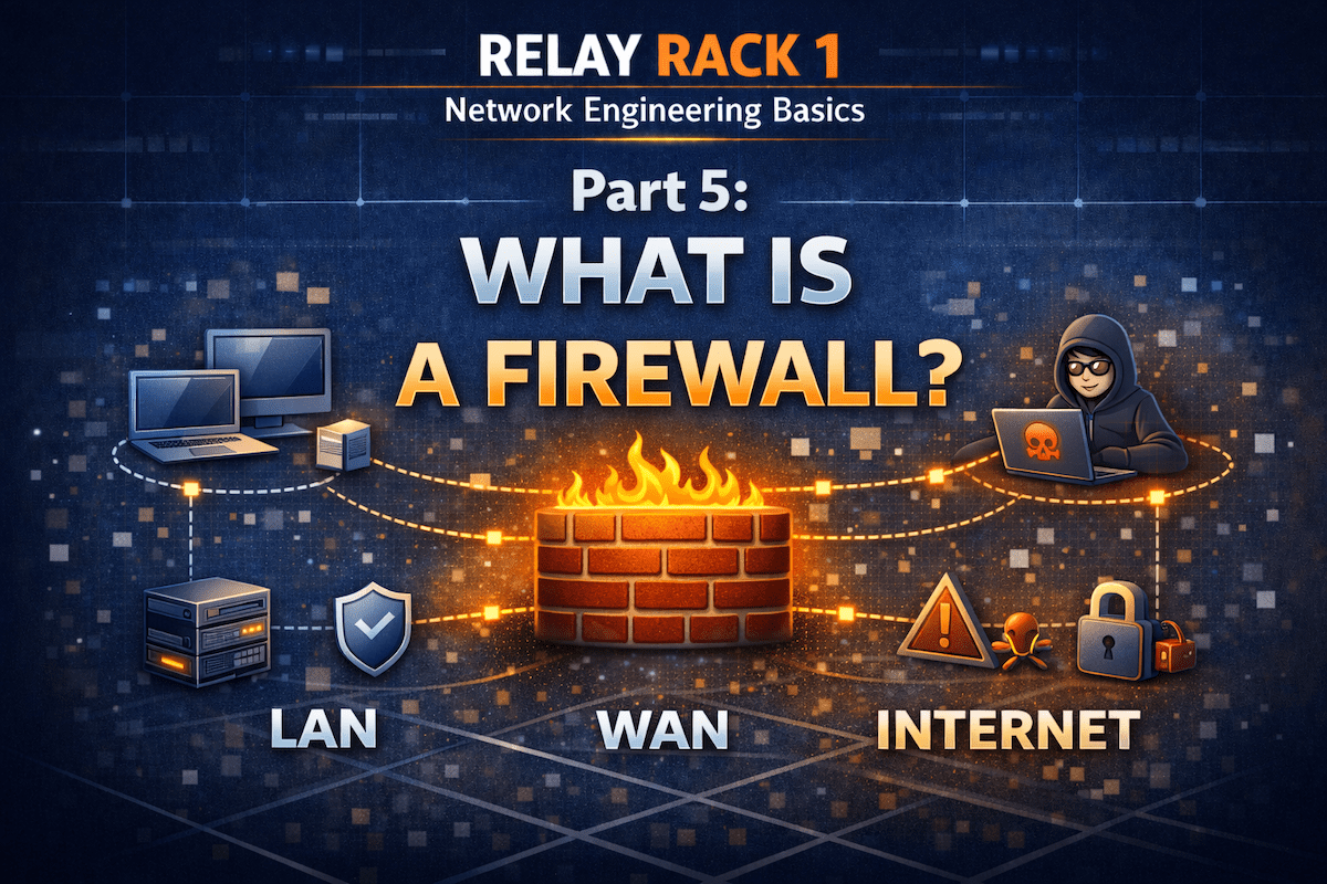 Firewall diagram showing a home LAN and business LAN protected from the Internet by a network firewall